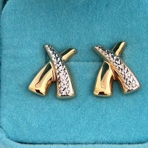 14kt gold earrings